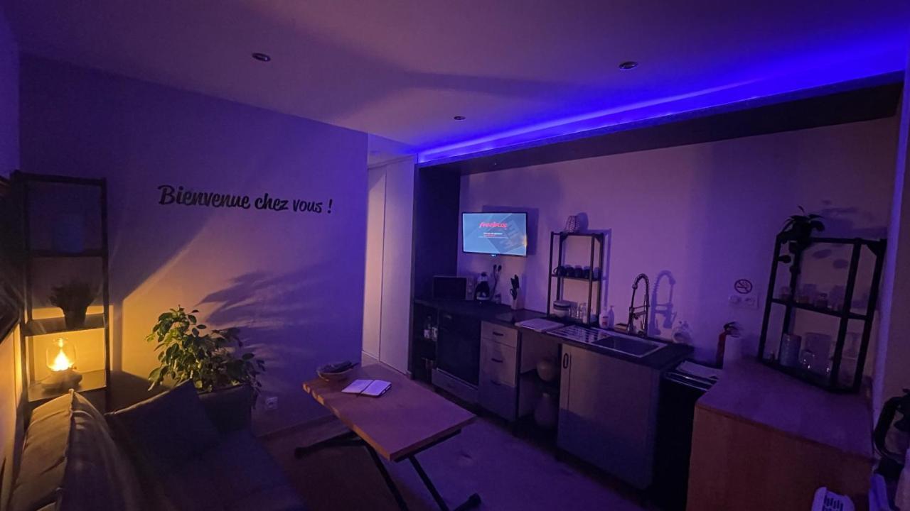 Bienvenue Chez Vous "Appartement Classe 2 Etoiles En Rdc Avec Espace Exterieur Et Parking" Dole Exteriör bild